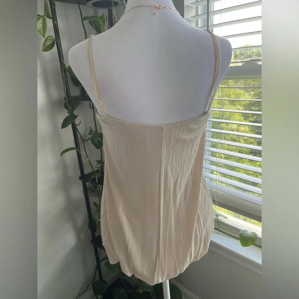 Forever 21 Cream Camisole with Embellished Neckline - Picture 3 of 3